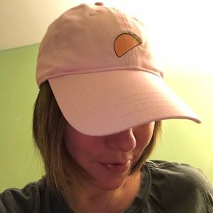 Urban Outfitters Taco Hat.  Pink! Adorable! 🌮❤️